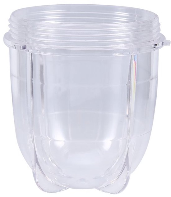 Vervangende Blender Beker - Reserve Onderdeel - Gezonde Drankjes Maken - BPA-vrij Materiaal - 8 x 10 cm - Transparant van Merkloos — afbeelding 3