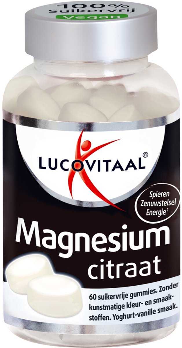 Bol.com Lucovitaal Gummies Magnesium 60 gummies aanbieding