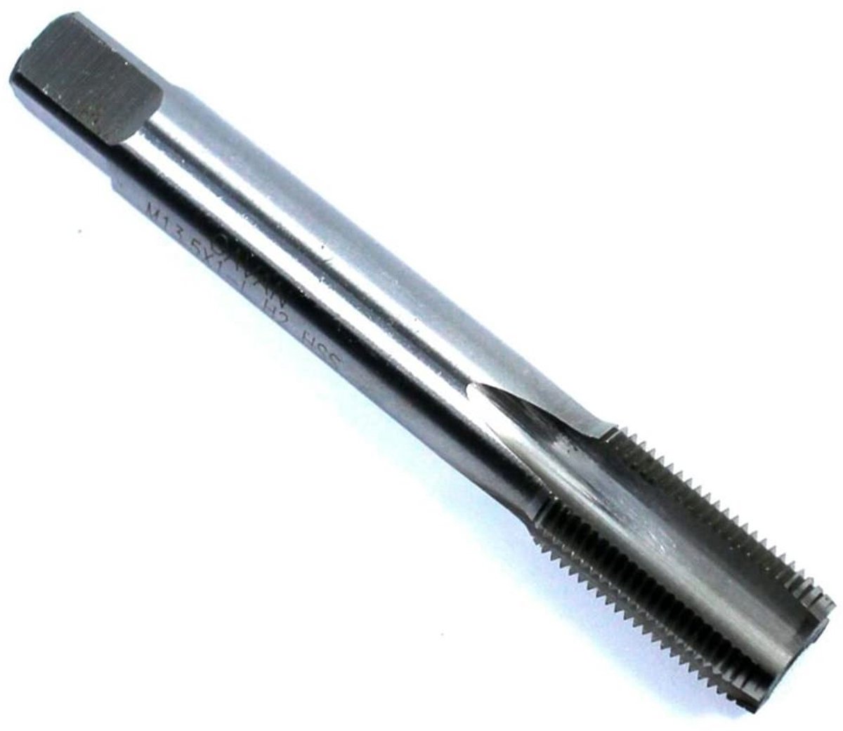 Dailygoods- Draad Tap M13,5 x 1,0 mm - HSS Hoge Snelheid Staal - Linkerhand - Metaalbewerking Tool - Slijtvast - Hoogwaardige Materialen