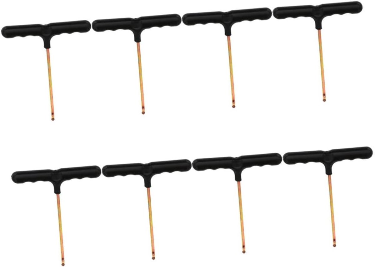 Trampoline Veerspanner - Veerhaak - Trampoline Monteren - Universele Pasvorm - 8 Stuks - Zwart