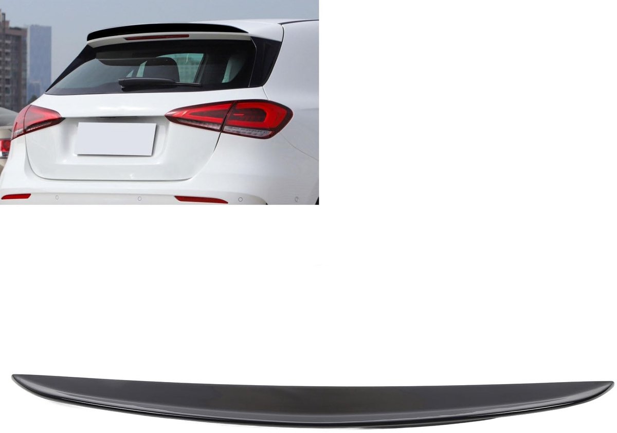 Dailygoods- Kofferbakspoiler Auto Achterspoilerblad - Vervanging voor A-Klasse W177 - AMG-Line Hatchback - Exterieur Accessoires - Schokbestendig Materiaal - Achterspoiler