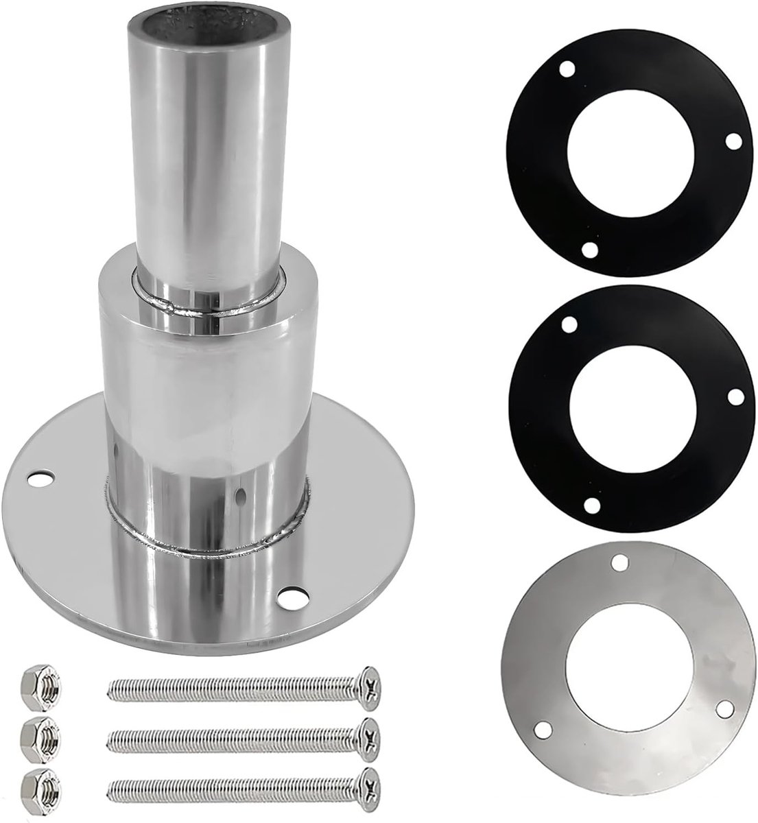 Continueer met het aanpassen van de uitlaat van je schip met deze 24mm roestvrijstalen uitlaatpijp, ideaal voor boten en vrachtwagens, met extra verwarming en accessoires voor optimale prestaties.