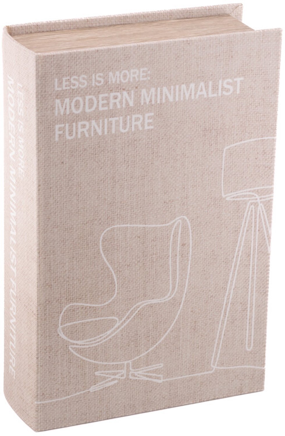 Opbergboek Modern Minimalist 27x18cm