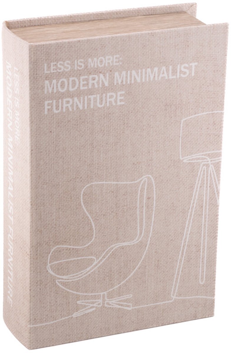 Opbergboek Modern Minimalist 27x18cm