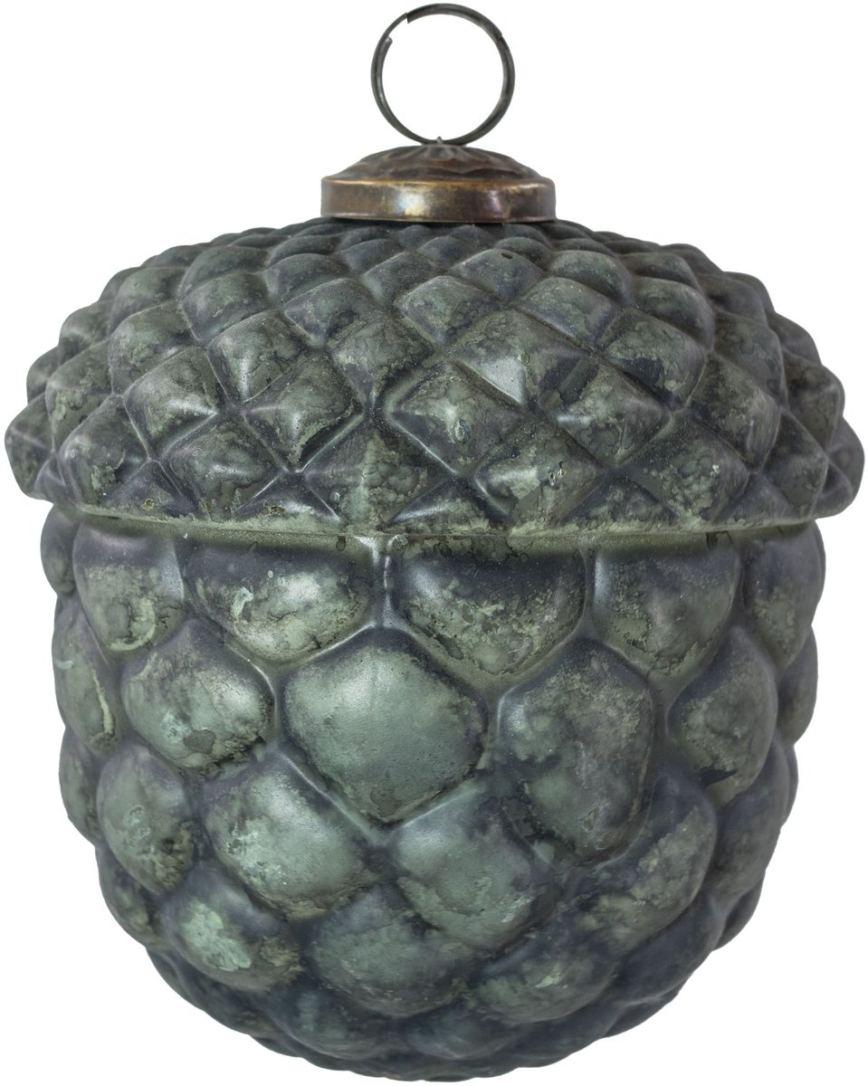 Glazen dennenappel