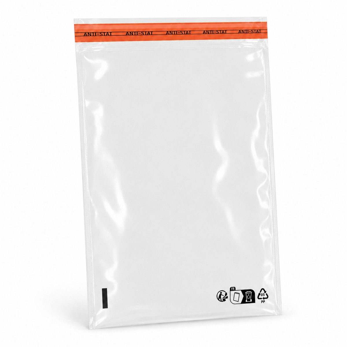 PACKY - OPP Zakje 18x27 Cm 100 Stuks - Cellofaan Zak Transparant Adhesief - ShopVlot