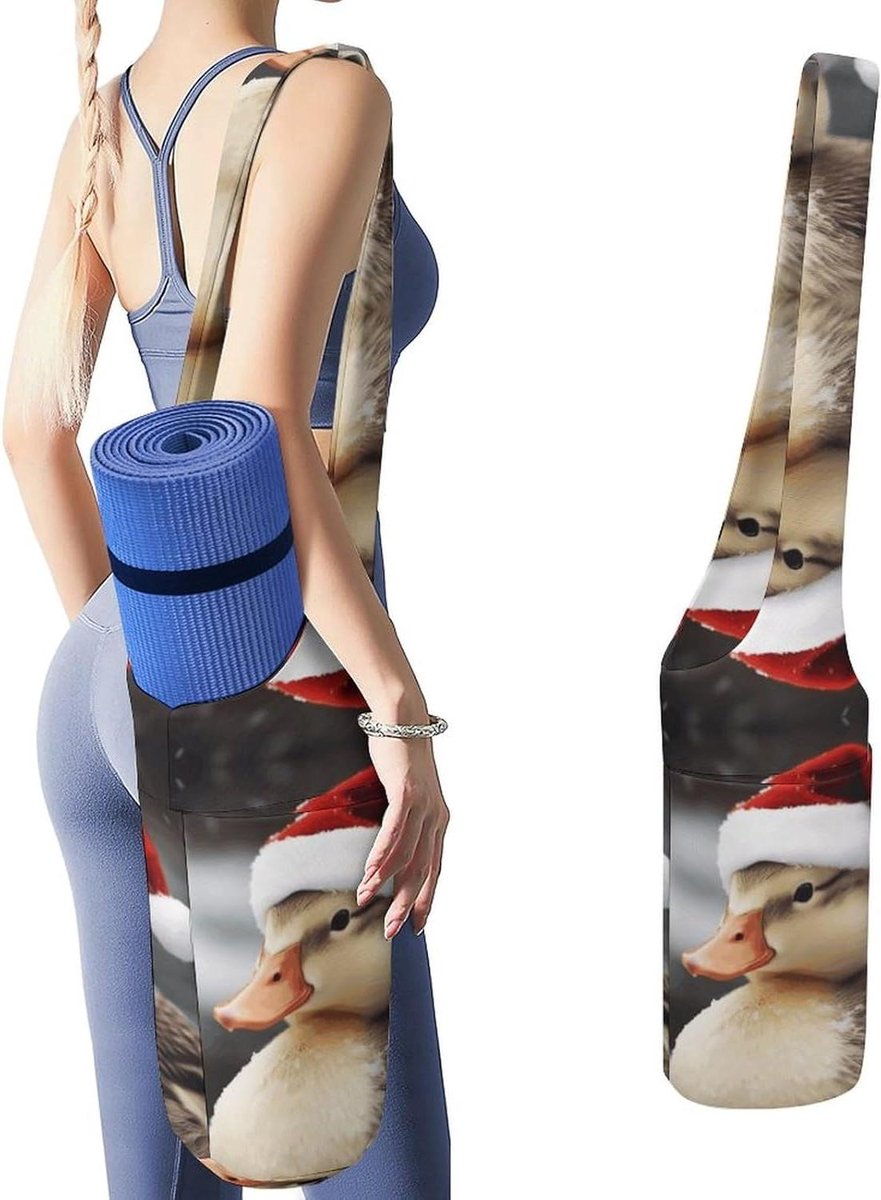 Yoga Mat Tas - Sporttas - Sporten - Multifunctioneel - 50x40x18cm - Wit