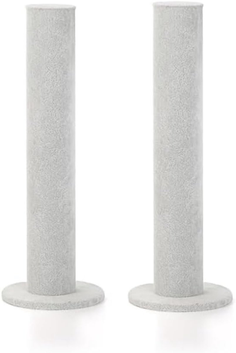 Verticale Armbandstandaard - Grijs - 30,7 cm - PVC met Fluweel - Voor Sieraden