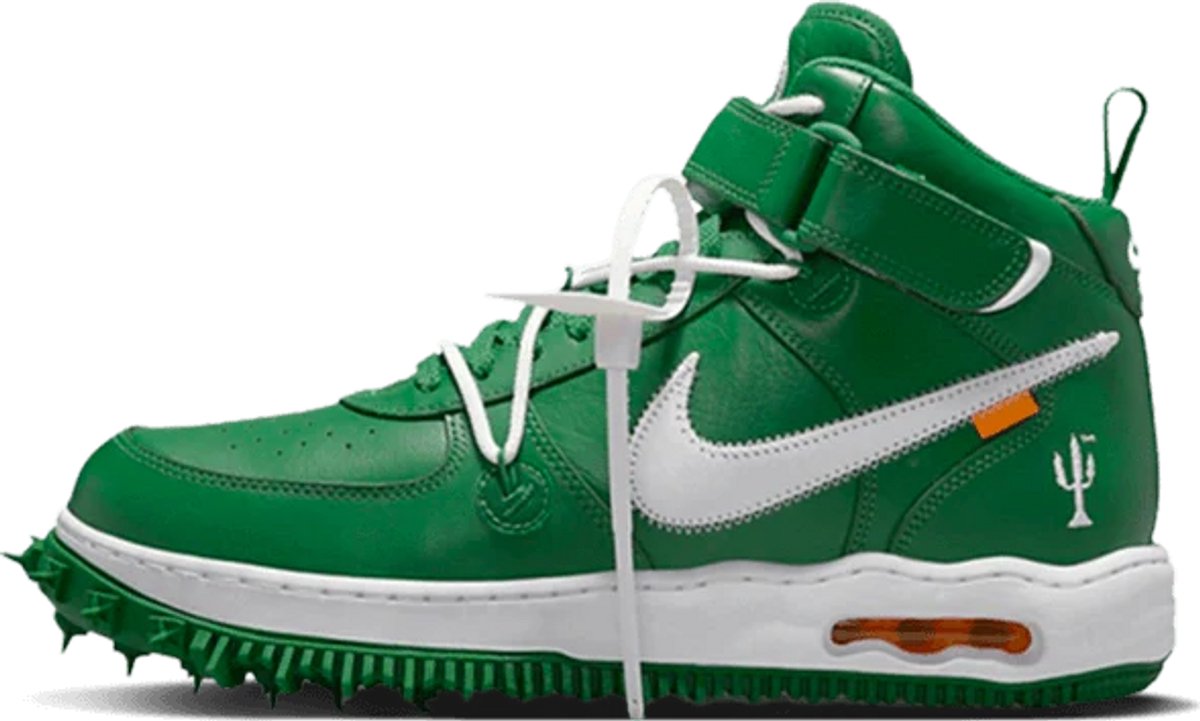 Nike Air Force 1 Mid Off-White Pine Green