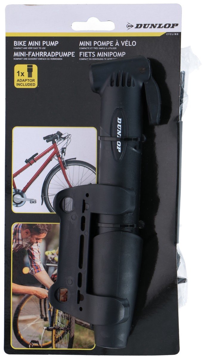 Luchtpomp Dunlop Zwart Fiets van Dunlop — afbeelding 4