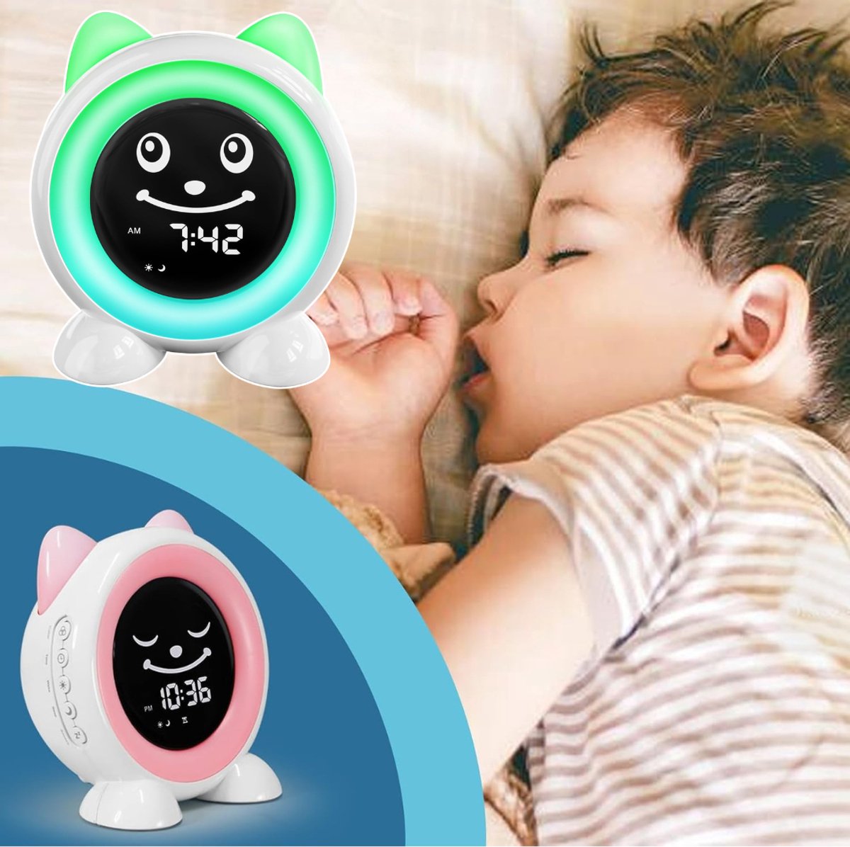 CRLYN® Slaaptrainer Kinderen - Slaapwekker - Kinderwekker