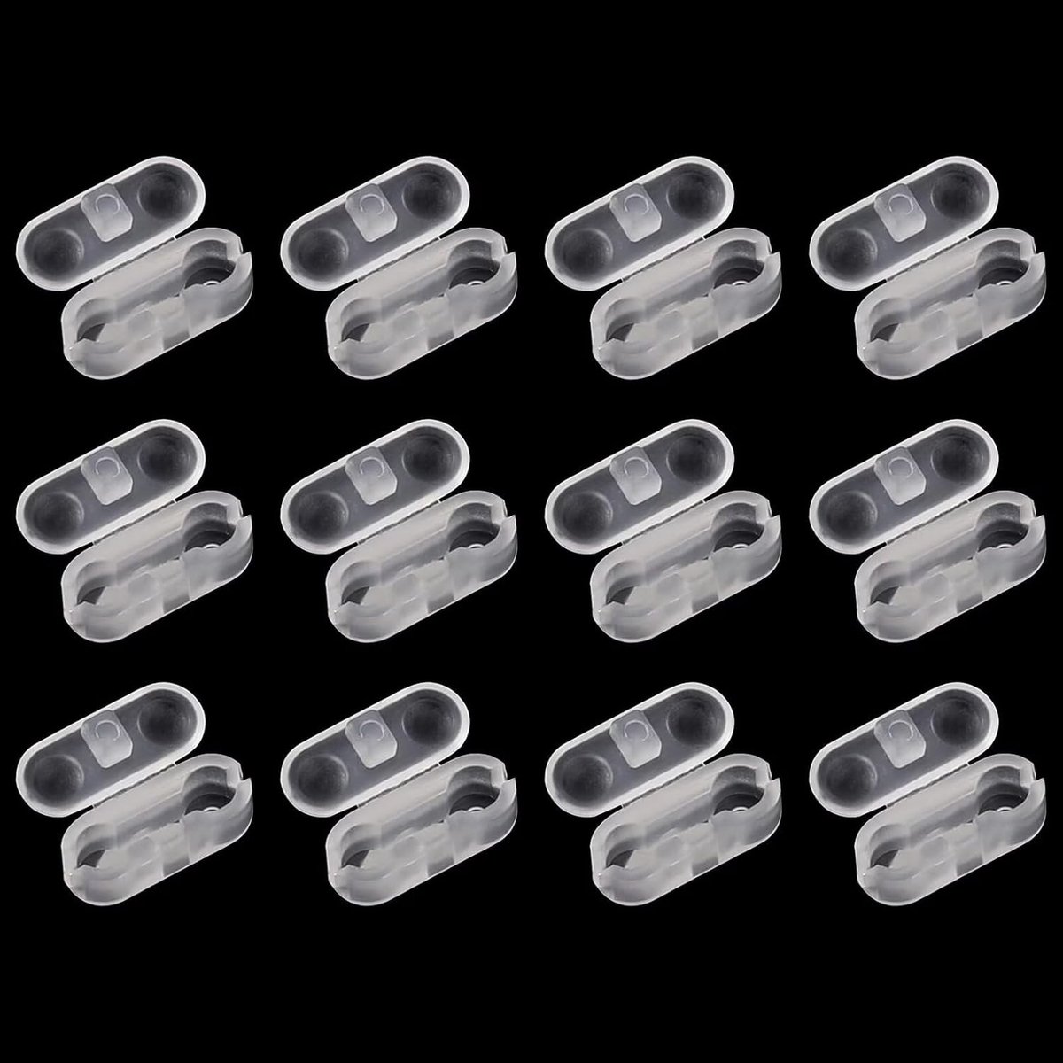 Rolgordijn Kettingverbinder - Transparant - PVC - Voor Kogelkettingen tot 4,5 mm