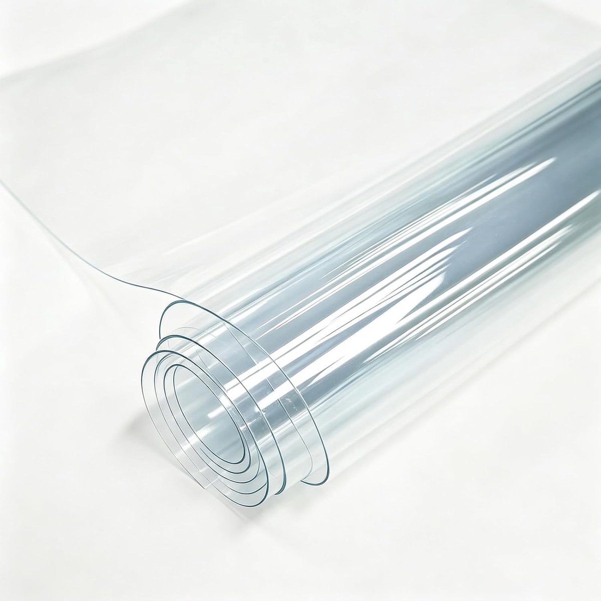 Transparante PVC Film 0.5 mm Waterdicht voor Naaiwerk, DIY Craft Tassen en Modeaccessoires - Superheldere Vinyl Rol (30 x)