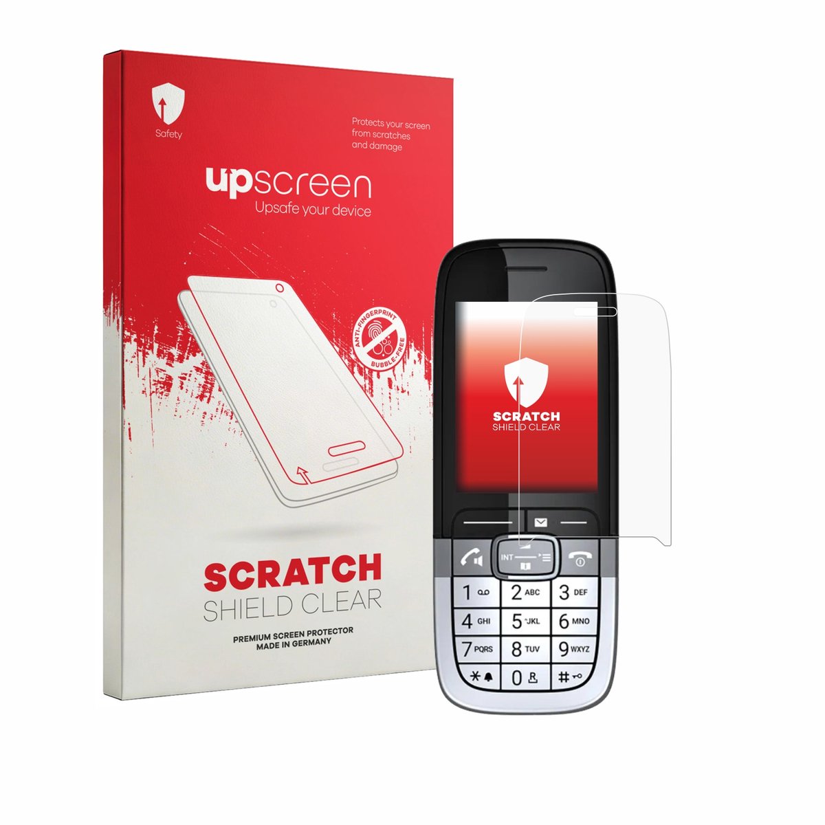 upscreen - Screenprotector voor Mitel OpenScape DECT Phone SL7 - Folie Beschermfolie transparant