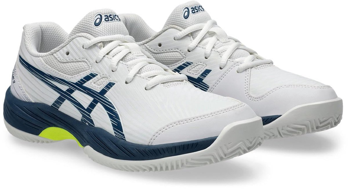 ASICS GEL GAME 9 GS CLAY Junior Tennisschoen Klei 34.5 Wit