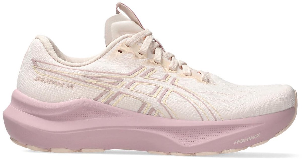 ASICS GT 2000 14 W Hardloopschoenen Parelroze Morganiet 40 Beige