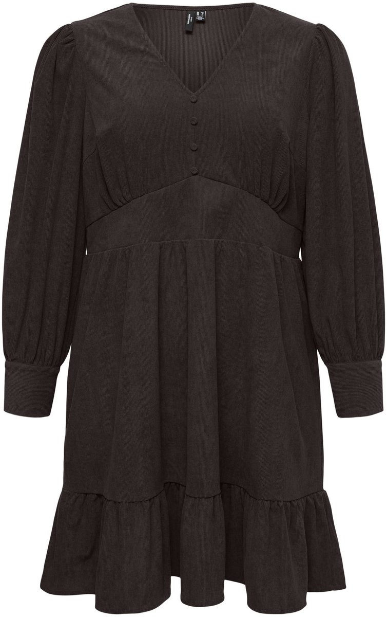 Vero Moda Curve Peplumjurk VMCELLY Korte jurk