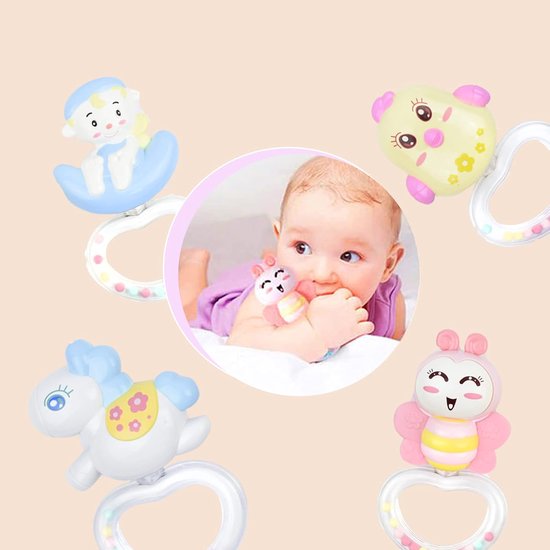 Babybedmobiel - Babymobiel Voor De Wieg - Wiegspeelgoed Voor Baby's - Mobiel Voor In Bed Met Muziek Licht En Projector — afbeelding 5