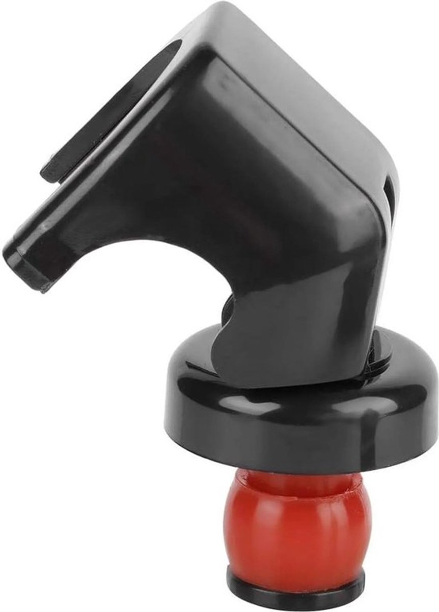 Wijnflesstopper. Wijn-/champagneflesstopper (zwart)