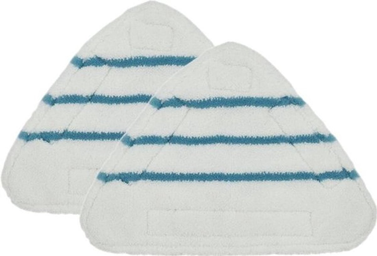 Vervangingspads Microfiber Stoomdweil, Wasbare Vloerdoeken voor Nat en Droog Dweilen, Universeel voor Hardhout Tegels Laminaat, 2 stuks