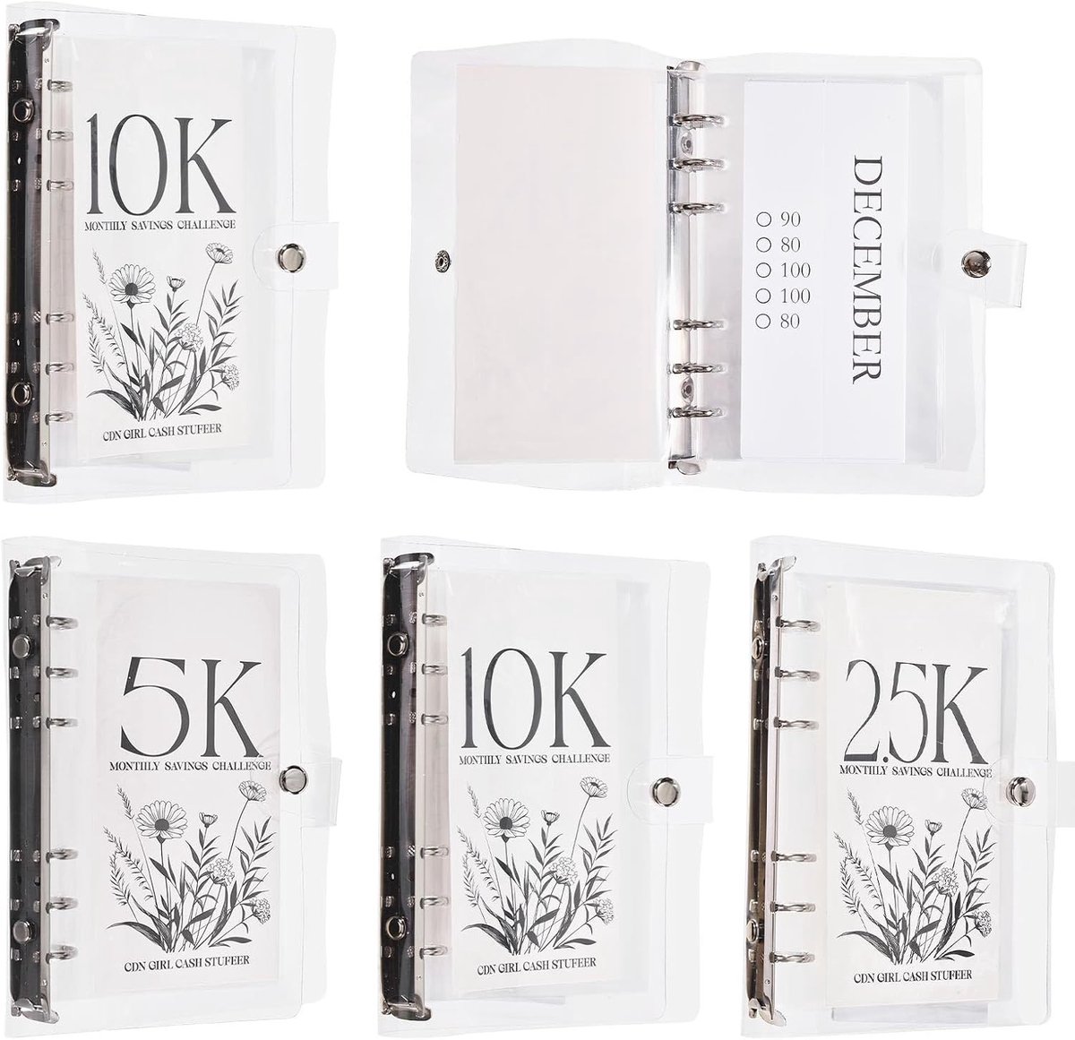 Spaarenveloppen voor 12 maanden: Eenvoudig en leuk budgetteren, geld besparen en financiële planning