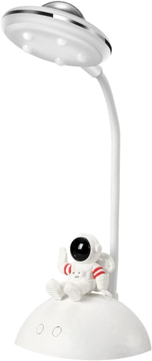 Table Lamp Led Projection Atmosphere Light Phone Holder for Bedroom Multi-Functional Night Light Dimming Design and Soft Tube for Relaxation and Ambiance