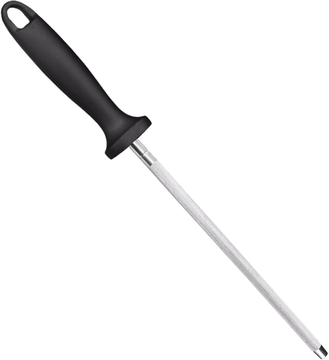 Professionele slijpstaaf van 30 cm voor keukengebruik, ideaal voor koksmessen en onderhoud van messen met ergonomisch handvat
