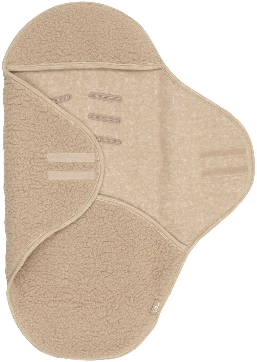 Jollein Wikkeldeken - Sherpa - Merino Wol - Natural