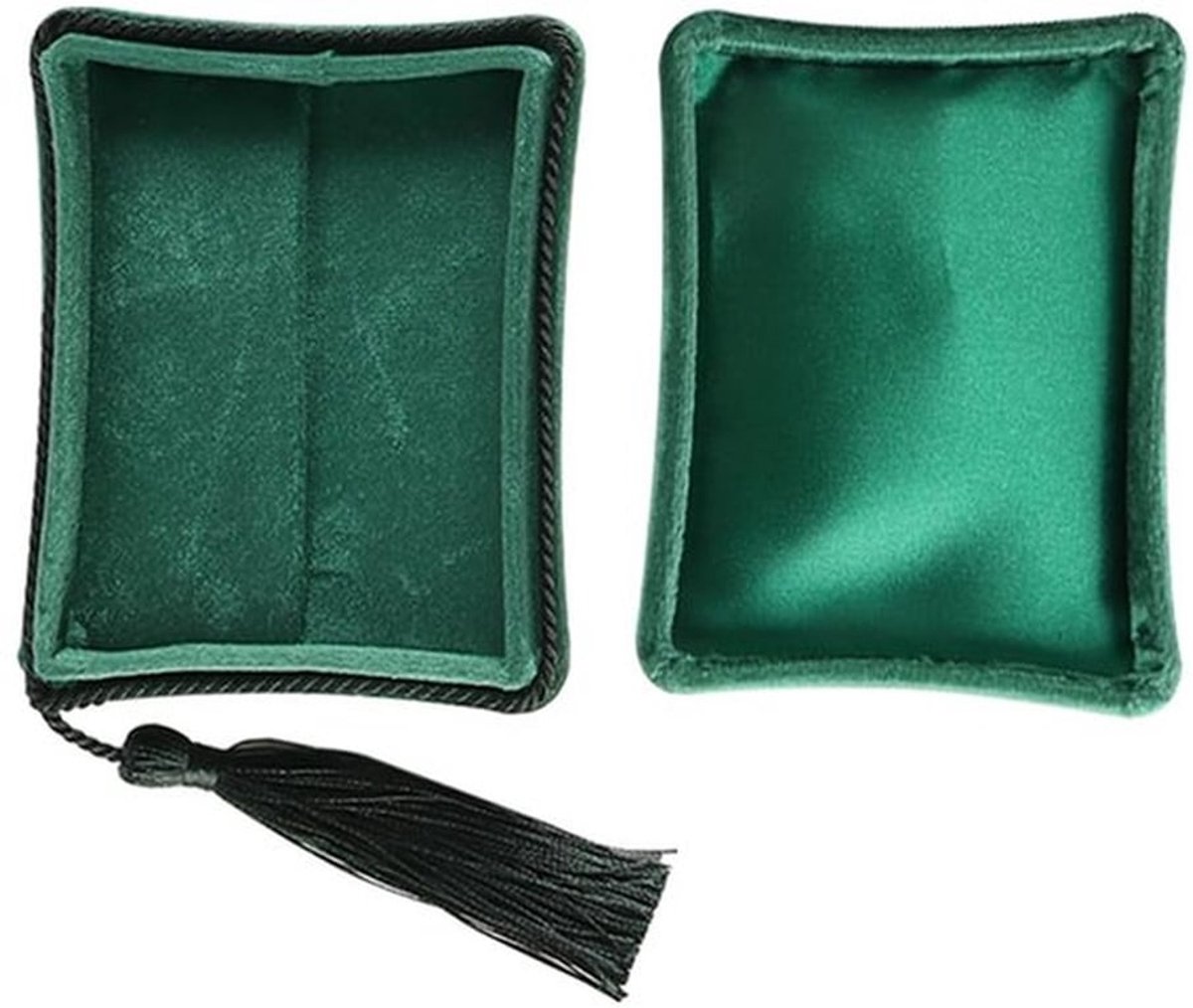 Sieradendoos Draagbaar - Sieraden Organizer - Opbergaccessoire voor Vrouwen - Stevige Pluche - Compact en Praktisch - Reisvriendelijk - Sieradenorganizer