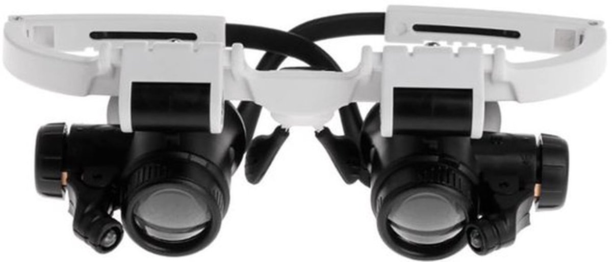 LED Licht Vergrootglas - Handsfree Vergroting - Heldere Kleur - Ideaal voor Hobby's - Perfect voor Lezen en Sieraden