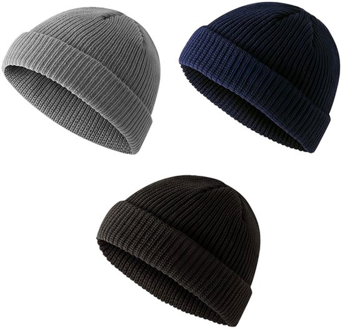 Vissersmuts Uniseks - Thermische Wintermuts - Ademend - Zacht - Warm - Korte Omslag - Beanie