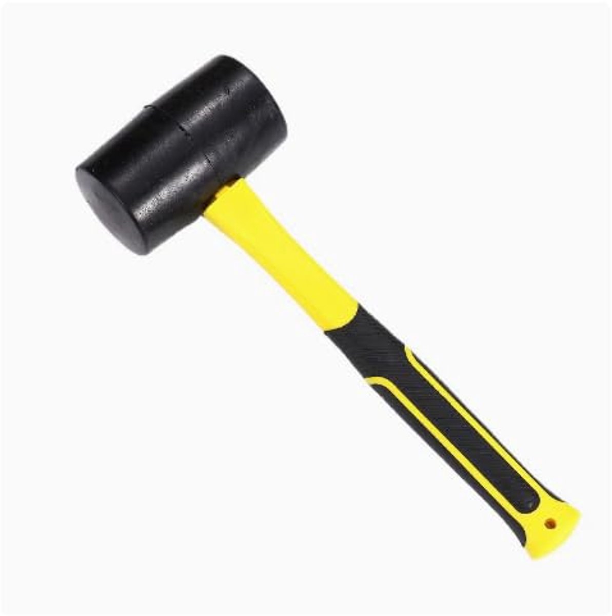 SnelShoppen - Rubber Hamer Set van 3 - 750 g, 33,5 cm - Bestratingshamer, Beschermhamer voor Bestratingswerk, Houtbewerking, Camping, Tuin