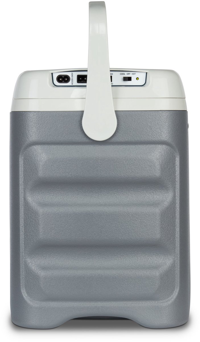 MEDION thermo-elektrische draagbare koelbox (25 liter, koel- en warmhoudfunctie, 12V sigarettenaansteker 230V netaansluiting USB-voeding, voor auto, boot en camping, MD10735) grijs van Merkloos — afbeelding 4
