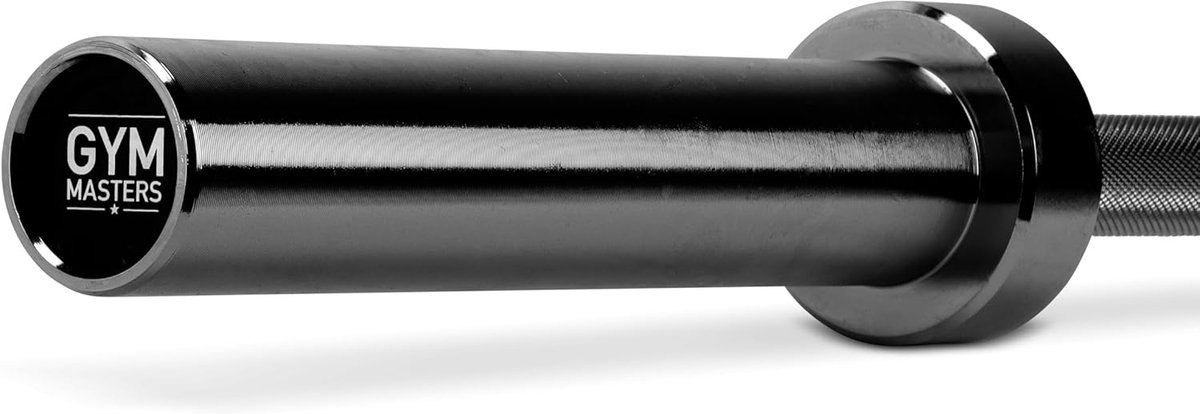 SnelShoppen - Olympic Dumbbell 183 cm - 13.5 kg Halterstange - Ø50 mm Barbell - Zwart - 315 kg Belastbaar voor Crossfit & Fitness - Ideaal voor Thuis
