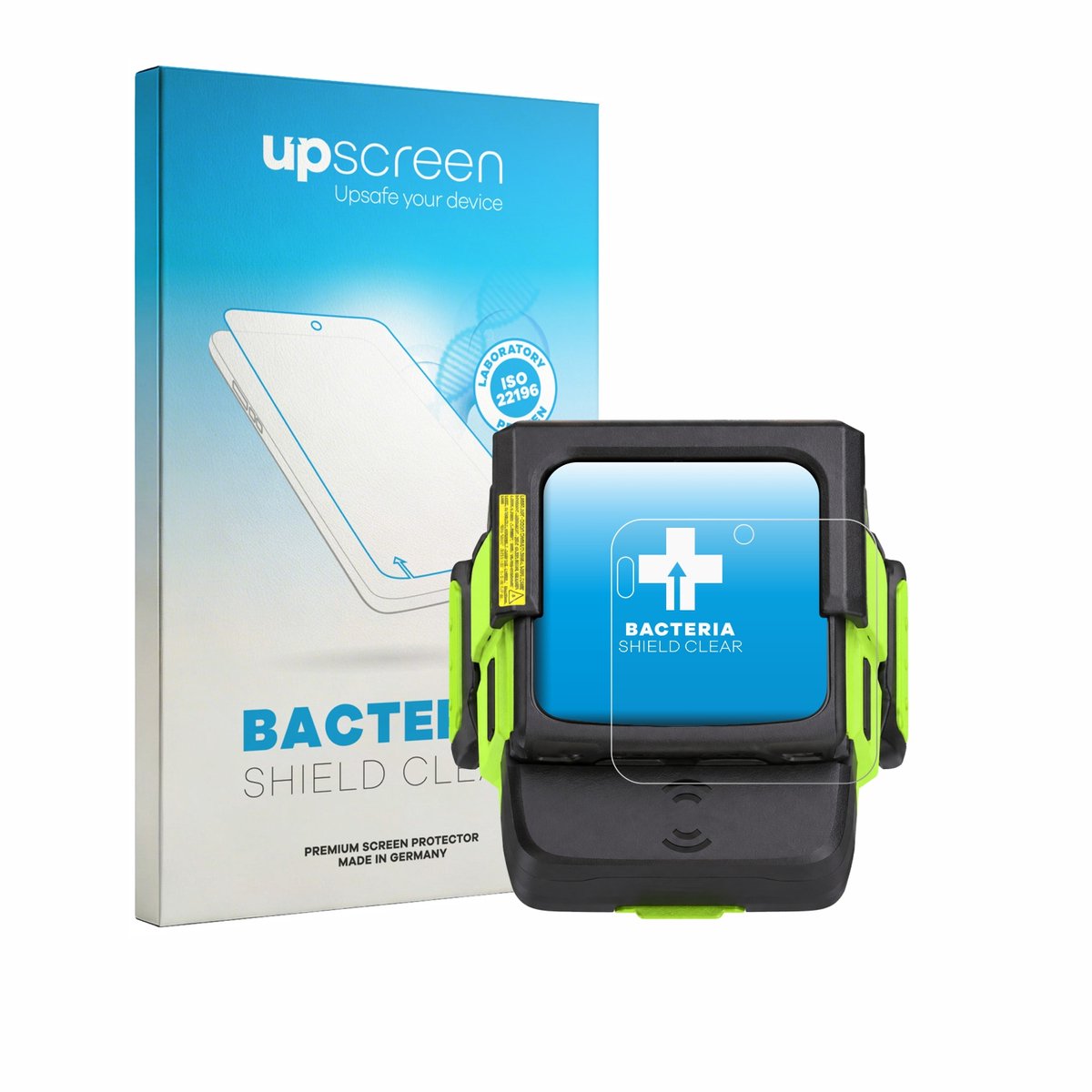 upscreen - Screenprotector voor Zebra WS501 - Folie Beschermfolie transparant antibacterieel