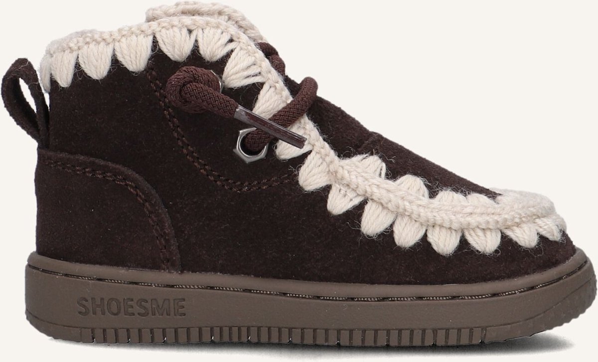 Shoesme Bn26w030 Sneakers - Meisjes - Bruin - Maat 26