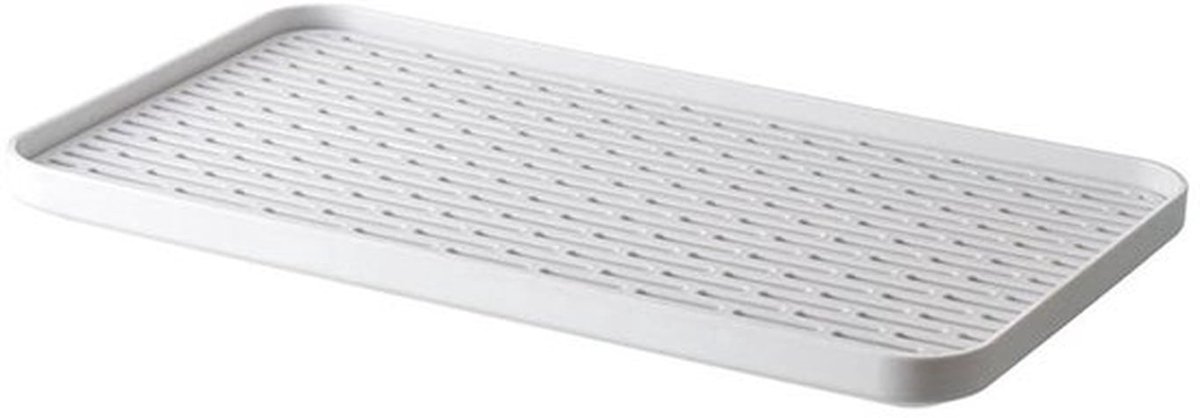 Afdruiprek Dubbellaags Antislip - Afdruiprek Keuken - Droogrek - Opslag - Maat M 30,9 x 17,5 x 2,4 cm - PP Materiaal