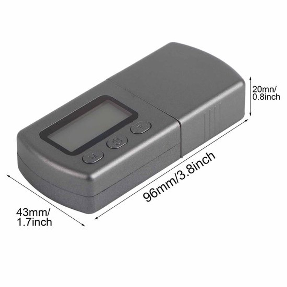 Digitale Naald Drukmeter - Nauwkeurige Tracking Force - Blue LCD Backlight - 0.01g Precisie - Ideaal voor Vinyl en Tape - Gemakkelijk in...