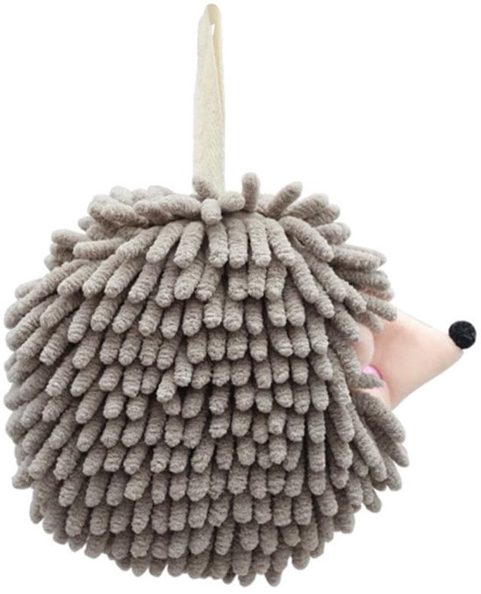 Handdoek Egelvorm - Zachte Chenillemicrovezel - Snel Droog - Ophanglus - Sterke Wateropname - Eenvoudig Op te Bergen - Badhanddoek