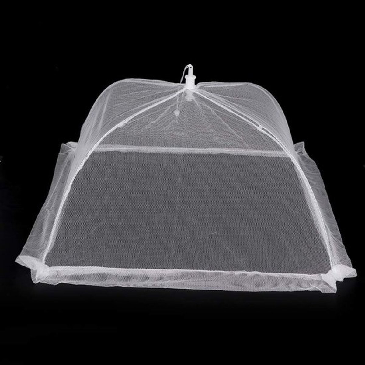 Voedselcover 16 Inch - Opvouwbaar - Afneembaar/Washbaar - Anti-vlieg Koepel - Grote Capaciteit - Ideaal voor Picknicks - Voedselparaplu