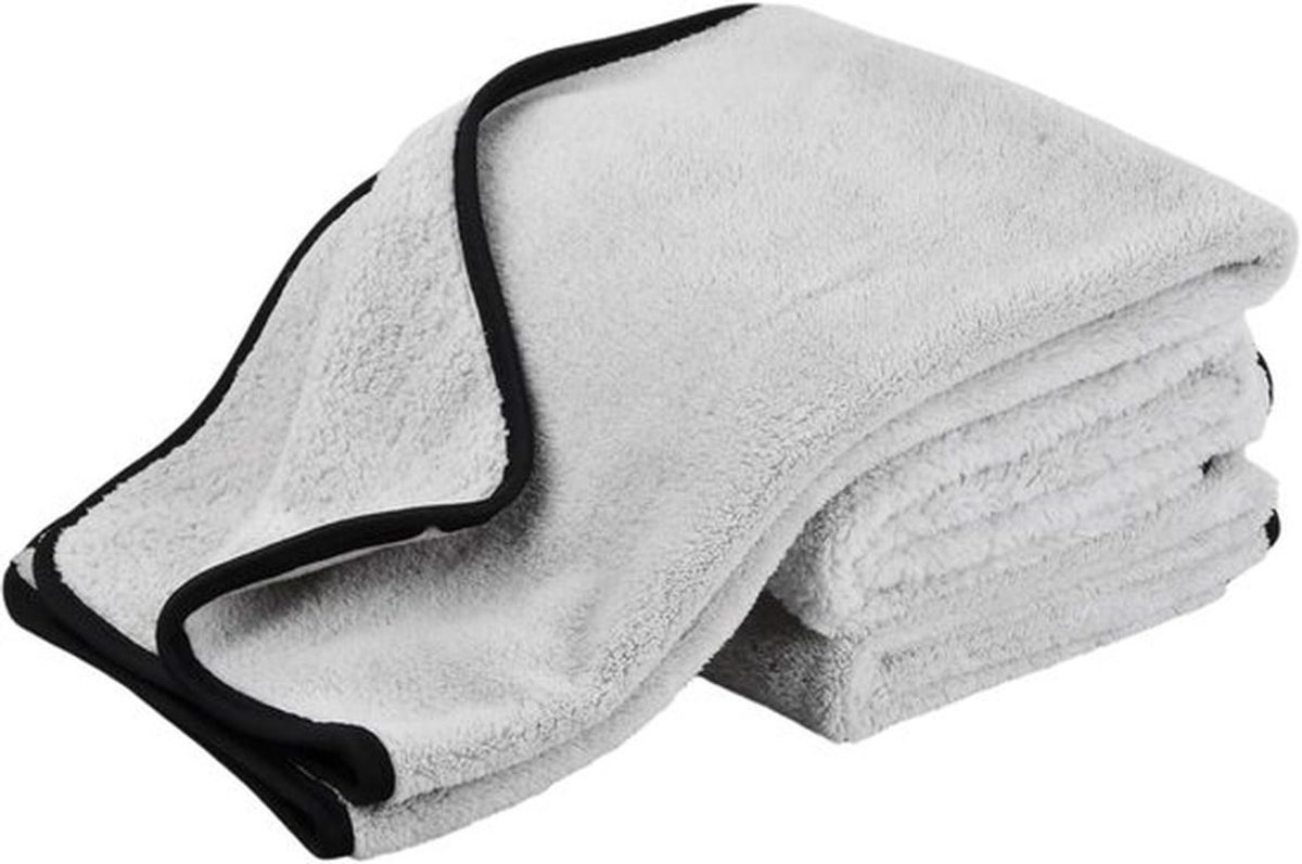 Microvezeldoek Ultra Absorberend - 3 Stuks - Pluisvrij - Krasvrij - 60 x 40 cm - Geschikt voor Auto/Motorfiets/Fiets - Droogdoek