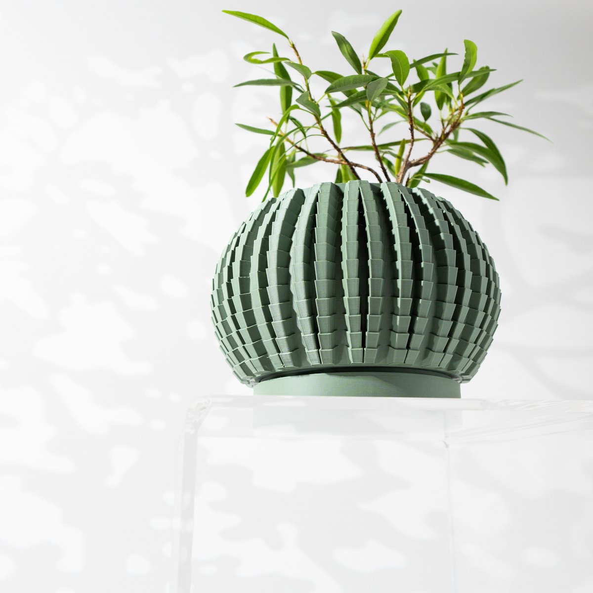 Skushy Uralo Bloempot - Moderne Designpot voor Kamerplanten - Sculpturale Plantenpot voor Woonkamer en Kantoor - Premium Woondecoratie