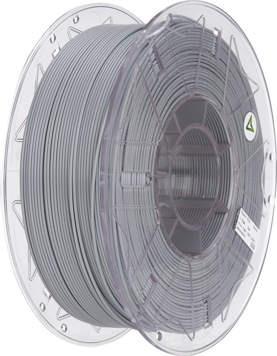 Creality Hyper PLA RFID 3D-Printer Filament - 1,75mm 1kg - Hoge Printsnelheid - RFID Herkenning - Strakke Printkwaliteit - Gebruiksvriendelijk PLA Materiaal - Grijs