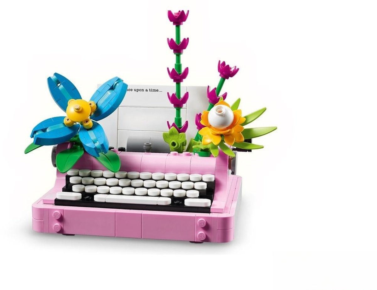 LEGO Creator 3in1 Typemachine met bloemen, Keytar en bloempot Speelgoed voor Kinderen 31169 — afbeelding 16