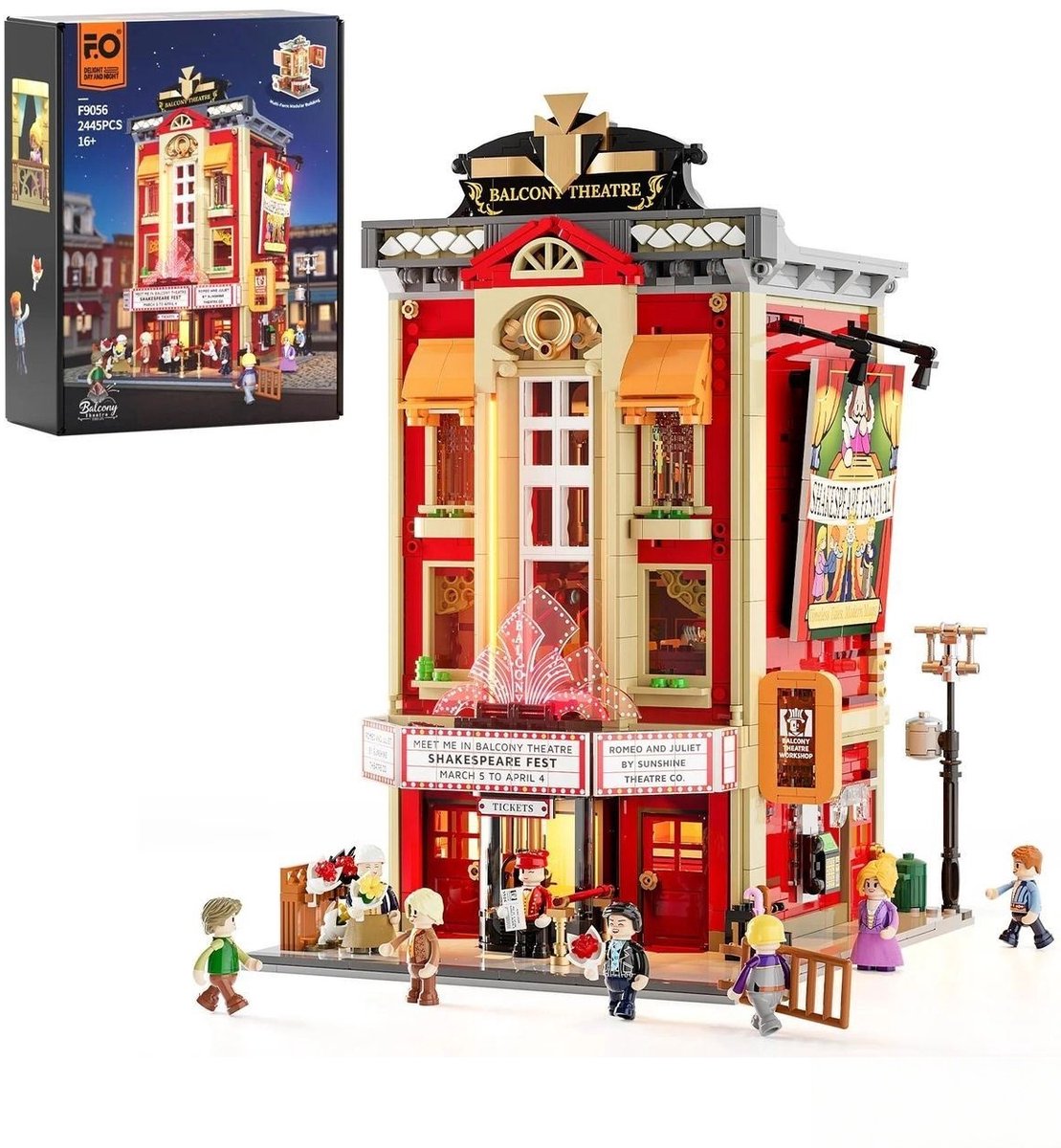 Lumibricks Town Life - Balcony Theatre Constructiespeelgoed thumbnail 2