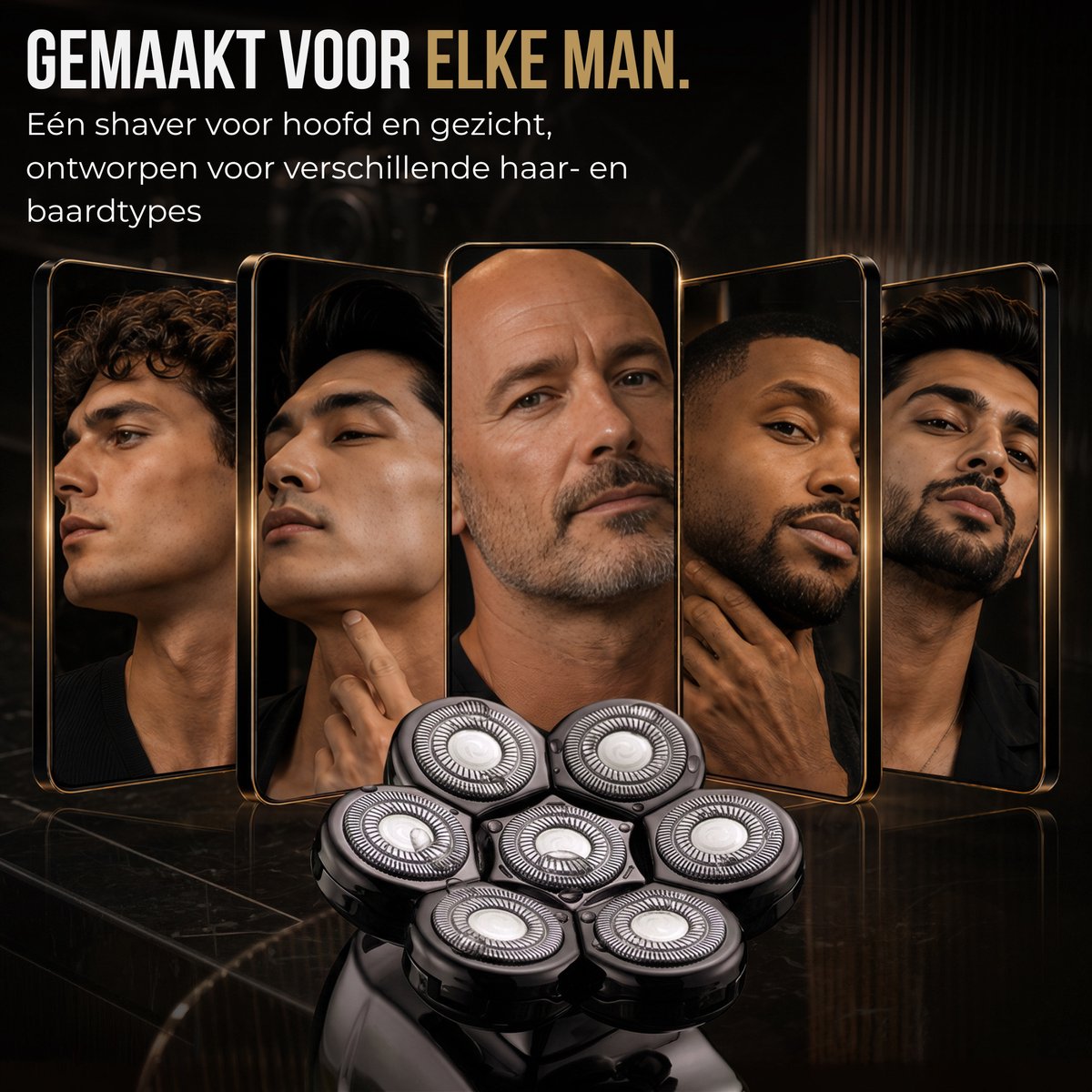 6-in-1 Scheerapparaat Mannen - Trimmer - afbeelding 3