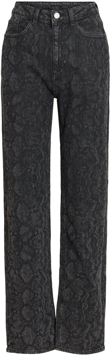 VILA Straight fit jeans VIKELLY high-waist