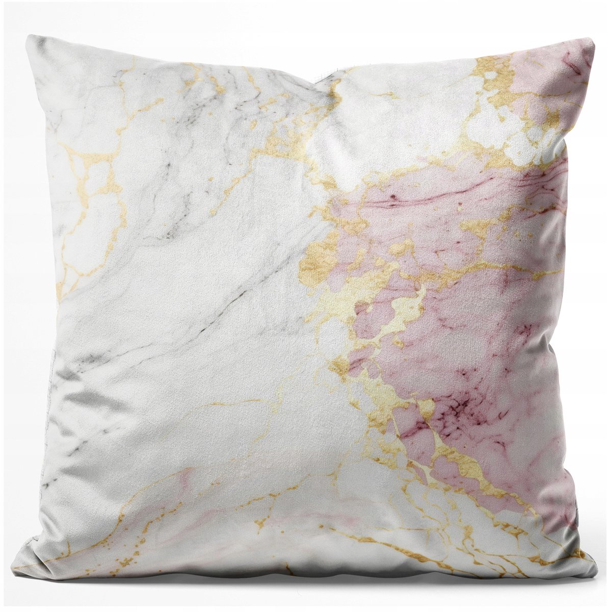 Decoratieve fluwelen kussenhoes 40x40 cm, dik fluweel, zacht