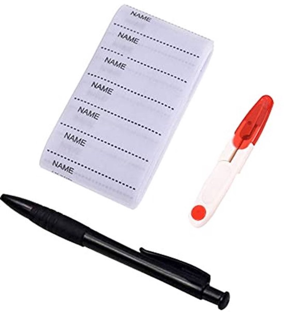 Wasbare Naamstickers voor Kleding - 200 Stuks - Strijketiketten en Labelstickers