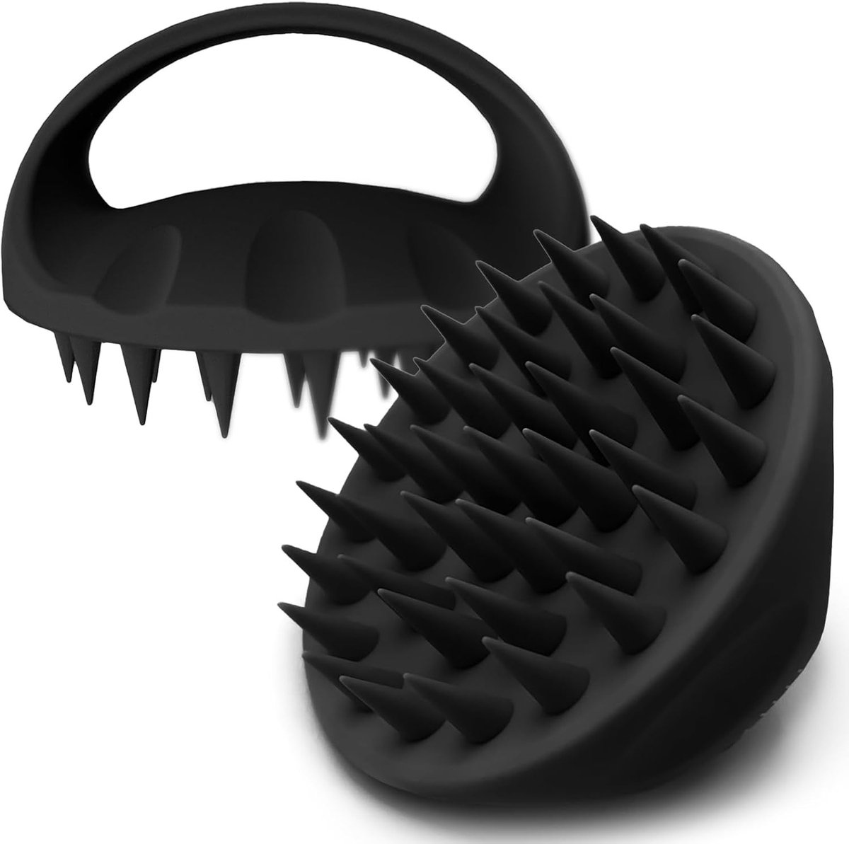 Versterk Haargroei met een Silicone Hoofdmassager en Shampoo Borstel - Perfect voor Haarverzorging en Scalp Scrubben